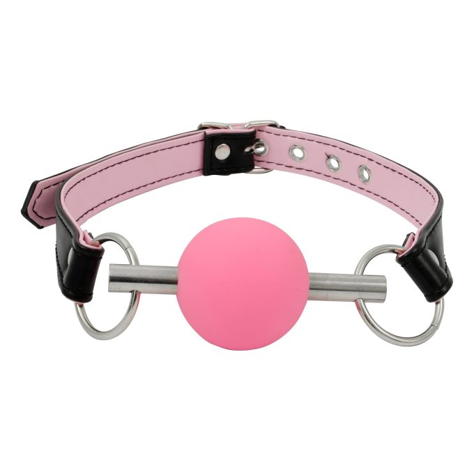 Banoch Ballgag Pink Luxe Siliconen Roze bondage 2 scaled scaled