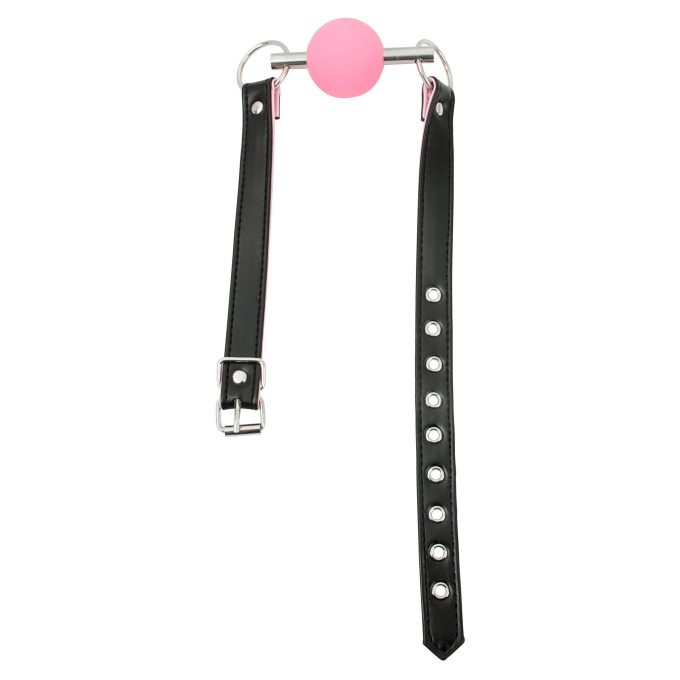 Banoch Ballgag Pink Luxe Siliconen Roze bondage 7 scaled scaled