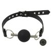 Banoch Ballgag black Luxe Siliconen Zwart bondage 7 scaled scaled