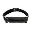 Banoch Bit gag soft straight black bitgag van imitatieleer zwart bdsm 1 scaled scaled