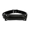 Banoch Bit gag soft straight black bitgag van imitatieleer zwart bdsm 2 scaled scaled