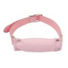 Banoch Bit gag soft straight pink bitgag van imitatieleer roze 3 scaled scaled Banoch Bit gag soft straight pink bitgag van imitatieleer roze 3 scaled scaled