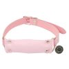 Banoch Bit gag soft straight pink bitgag van imitatieleer roze 8 scaled scaled Banoch Bit gag soft straight pink bitgag van imitatieleer roze 8 scaled scaled