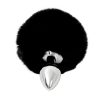 Banoch Buttplug Lepus Black Konijnen staart Metaal Zwart 4 scaled scaled