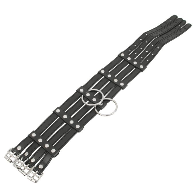 Banoch Collar Leash Flamboyante Black zwarte pu leren halsband met riem bdsm 1 scaled scaled Banoch Collar Leash Flamboyante Black zwarte pu leren halsband met riem bdsm 1 scaled scaled