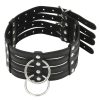 Banoch Collar Leash Flamboyante Black zwarte pu leren halsband met riem bdsm 3 scaled scaled Banoch Collar Leash Flamboyante Black zwarte pu leren halsband met riem bdsm 3 scaled scaled