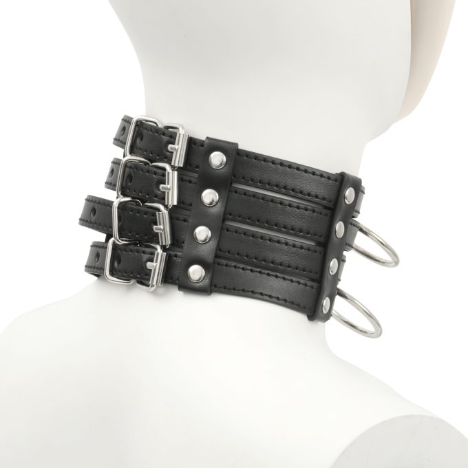 Banoch Collar Leash Flamboyante Black zwarte pu leren halsband met riem bdsm 7 scaled scaled Banoch Collar Leash Flamboyante Black zwarte pu leren halsband met riem bdsm 7 scaled scaled