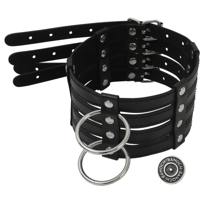 Banoch Collar Leash Flamboyante Black zwarte pu leren halsband met riem bdsm 9 scaled scaled Banoch Collar Leash Flamboyante Black zwarte pu leren halsband met riem bdsm 9 scaled scaled