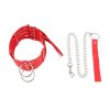 Banoch Collar Leash Flamboyante Red rode pu leren halsband met riem bdsm 10 scaled scaled Banoch Collar Leash Flamboyante Red rode pu leren halsband met riem bdsm 10 scaled scaled