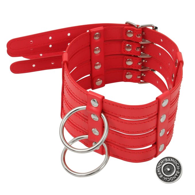 Banoch Collar Leash Flamboyante Red rode pu leren halsband met riem bdsm 11 scaled scaled Banoch Collar Leash Flamboyante Red rode pu leren halsband met riem bdsm 11 scaled scaled