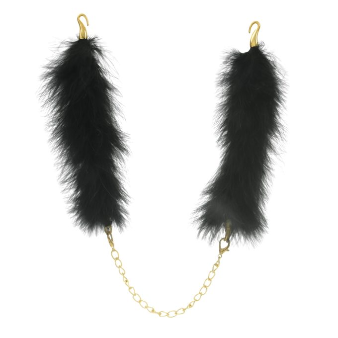 Banoch Feather Cuffs Handboeien goud met veertjes bondage light 1 scaled scaled Banoch Feather Cuffs Handboeien goud met veertjes bondage light 1 scaled scaled