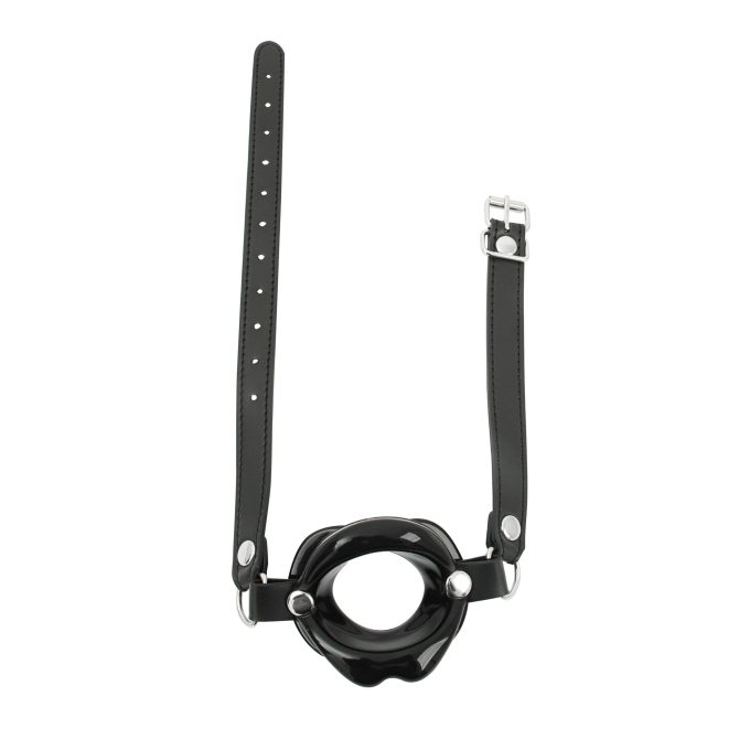 Banoch Gag kissy lips Zwart bondage 2 scaled scaled