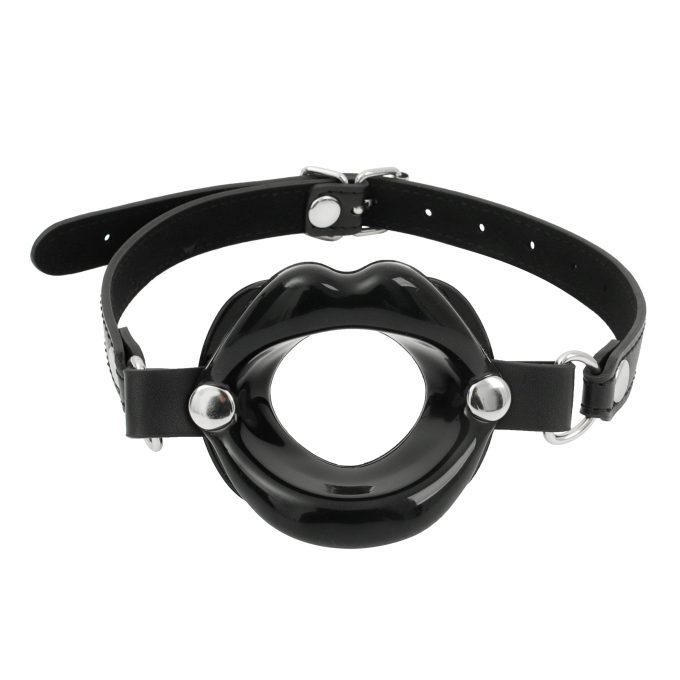 Banoch Gag kissy lips Zwart bondage 3 scaled scaled