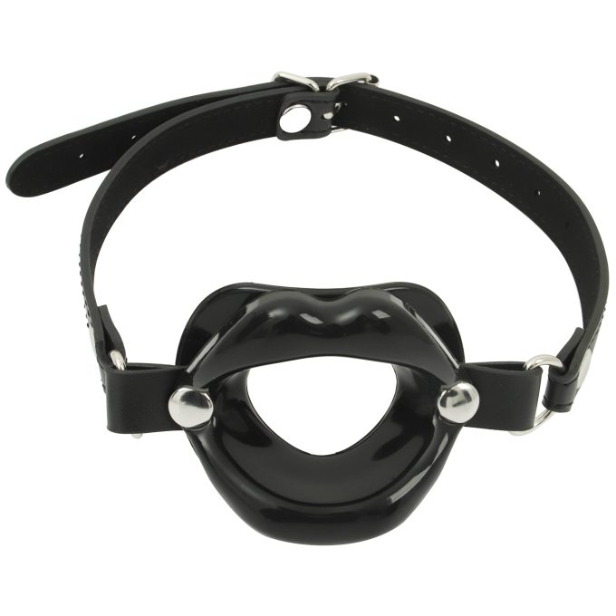 Banoch Gag kissy lips Zwart bondage 4 scaled scaled