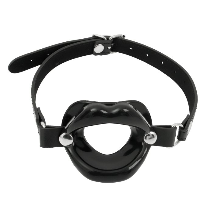 Banoch Gag kissy lips Zwart bondage 5 scaled scaled