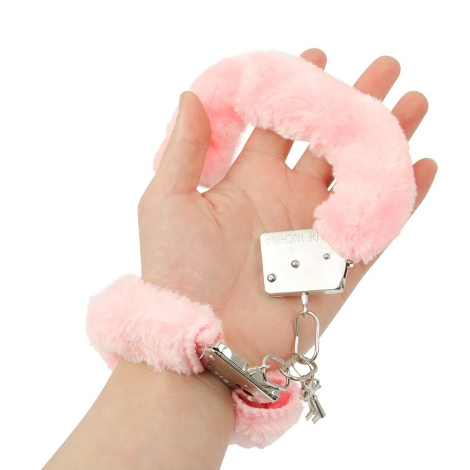 Banoch La Diva hot pink bondage blinddoek zweepje en handboeien 10 scaled scaled