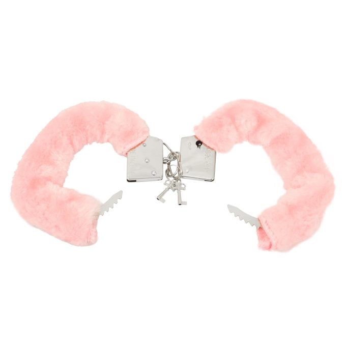 Banoch La Diva hot pink bondage blinddoek zweepje en handboeien 8 scaled scaled