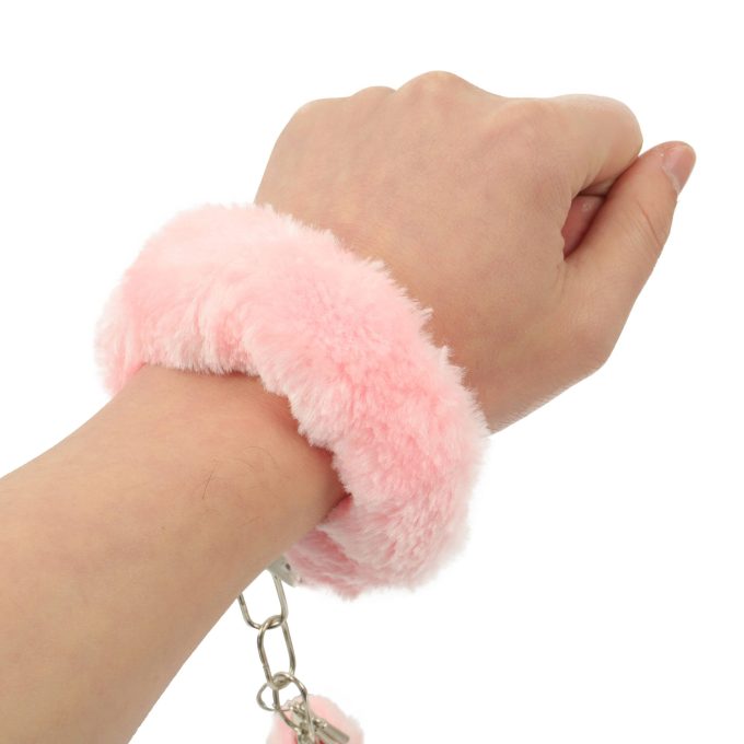 Banoch La Diva hot pink bondage blinddoek zweepje en handboeien 9 scaled scaled