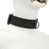 Banoch Lindo Collar Black mesh Neoprene halsband zwart mesh neopreen puppy play 3 scaled scaled