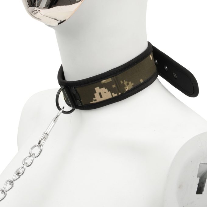 Banoch Lindo Collar Camuflaje Neoprene halsband camouflage neopreen puppy play 5 scaled scaled