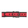 Banoch Lindo Collar Rojo Neoprene halsband rood neopreen puppy play 2 scaled scaled