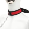Banoch Lindo Collar Rojo Neoprene halsband rood neopreen puppy play 5 scaled scaled