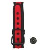 Banoch Lindo Collar Rojo Neoprene halsband rood neopreen puppy play 6 scaled scaled
