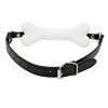 Banoch Mouthgag bone siliconen gag bot honden bot wit puppy play 5 scaled scaled