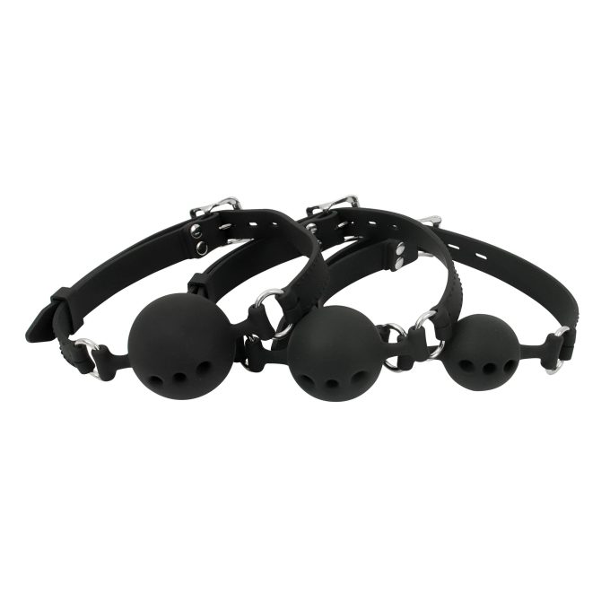 Banoch ball gag siliconen trio scaled scaled