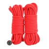 Banoch bondagetouw rood 2 stuks scaled scaled