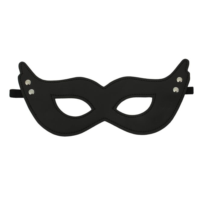 Banoch mask villain black masker van imitatieleer zwart 3 scaled scaled