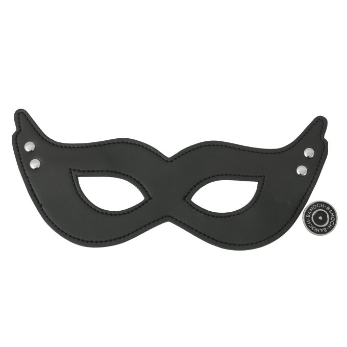 Banoch mask villain black masker van imitatieleer zwart 6 scaled scaled