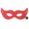 Banoch mask villain red masker van imitatieleer rood 6 scaled scaled