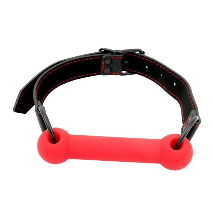 Banoch mondknevel recht siliconen rood bit gag bdsm 2 scaled scaled