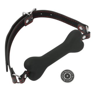 Banoch mouth gag bone siliconen gag bot zwart hondenbot bondage 7 scaled scaled