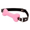 Banoch mouthgag bone siliconen gag bot roze puppy play 4 scaled scaled
