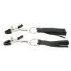 Pinch Tepelklemmen Black Tassel Verstelbaar Tepelkwastjes Zwart 2 scaled scaled