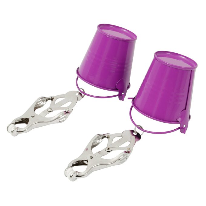 Pinch Tepelklemmen Cloverclamps met emmertje paars 3 scaled scaled