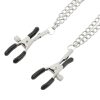 Pinch Tepelklemmen Nippleclamps punk Verstelbaar met Ketting Wit 2 scaled scaled