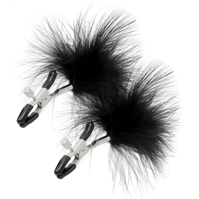Pinch Tepelklemmen Pince de Plume Noir Veertjes Zwart 2 scaled scaled