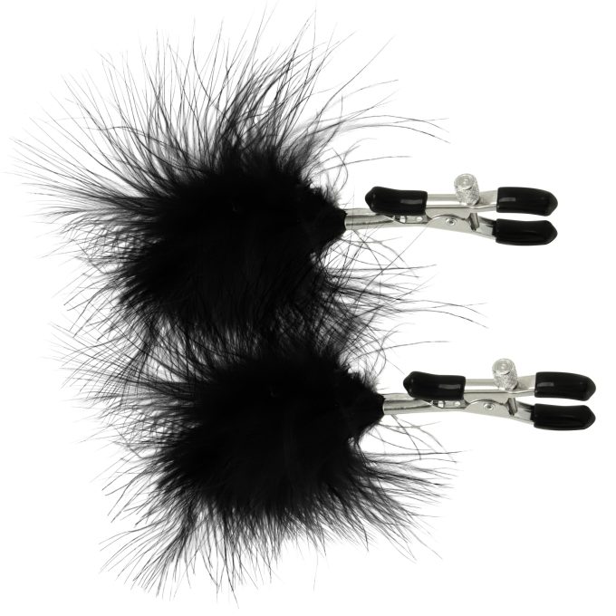 Pinch Tepelklemmen Pince de Plume Noir Veertjes Zwart 4 scaled scaled