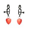 Pinch Tepelklemmen Pinces Coeur Rouge Verstelbaar Hart Rood 5 scaled scaled