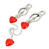 Pinch Tepelklemmen Pinces amour Dur Ketting Hart Rood 1 scaled scaled