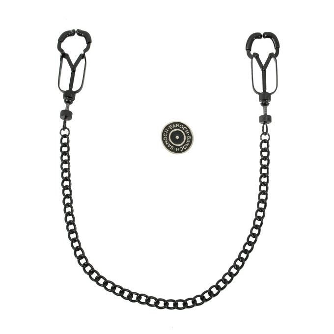 Pinch Tepelklemmen Pinces de Q. Noir bauhaus Verstelbaar Ketting Zwart 5 scaled scaled