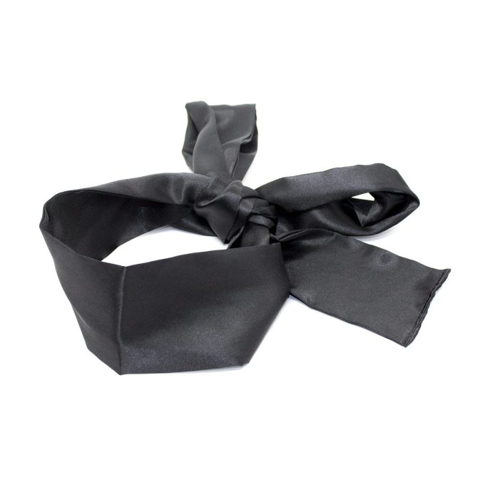 Banoch Blindoek ZwartWit zacht 150 cm 8 cm breed 5 Banoch Blindoek ZwartWit zacht 150 cm 8 cm breed 5