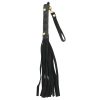 Banoch Flogger klein zwart imitatie suede zweep zacht 30 cm 1 scaled