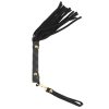 Banoch Flogger klein zwart imitatie suede zweep zacht 30 cm 2 scaled