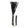 Banoch Flogger klein zwart imitatie suede zweep zacht 30 cm 4 scaled