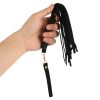 Banoch Flogger klein zwart imitatie suede zweep zacht 30 cm 7 scaled