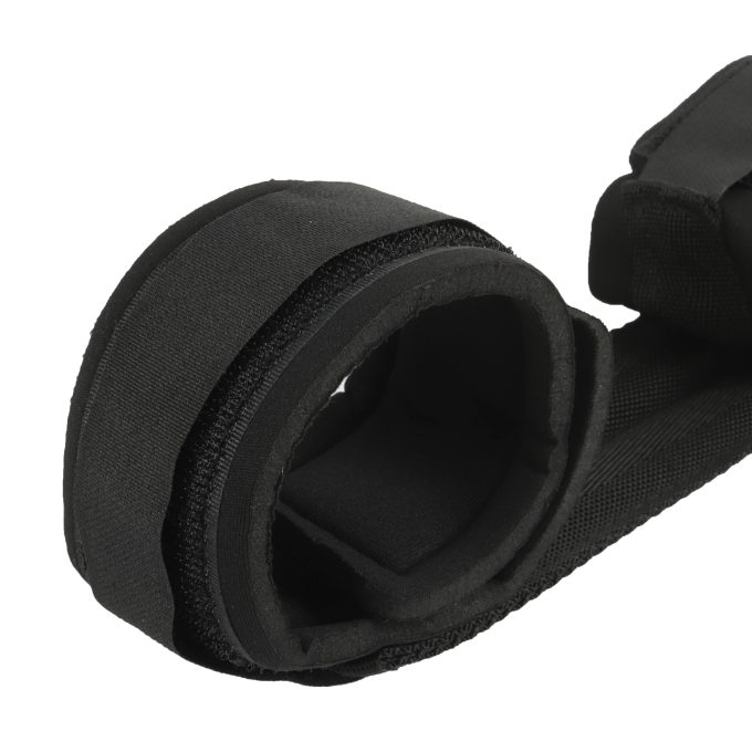 Banoch Spreidstang met klittenband velcro boeien 42 cm lang zwart 5 scaled